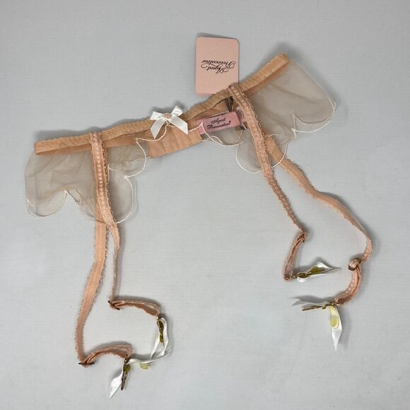Agent Provocateur Lorna Nude White Suspender AP3 Medium NWT - Picture 8 of 11